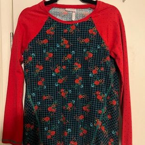 EUC Matilda Jane Jingle Bell Rock tee size 16